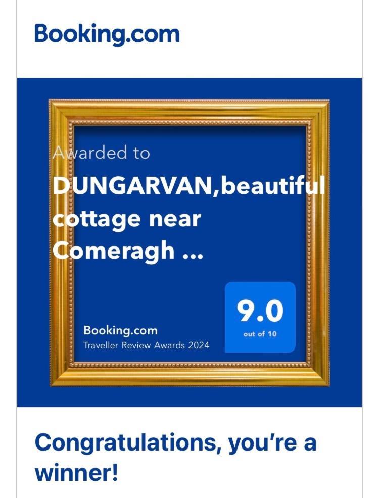 Dungarvan,Beautiful Cottage Near Comeragh Mountains Coolnasmear Buitenkant foto